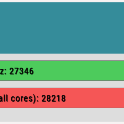 Rendering_Cinebench R23 Multi Core